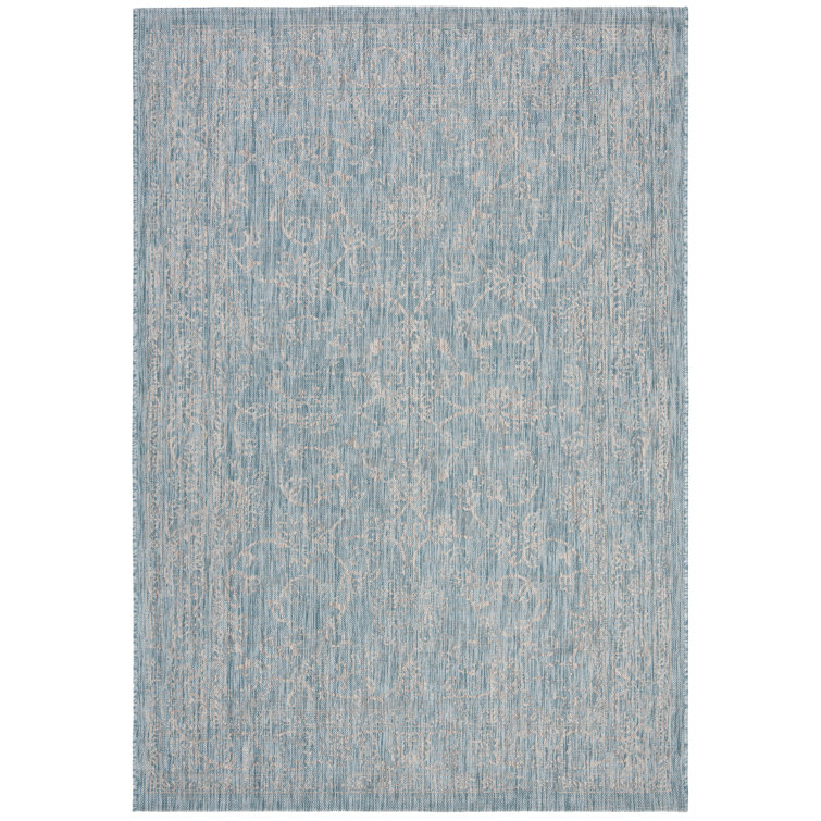 Amedee Performance Solid Color Indoor/Outdoor Area Rug