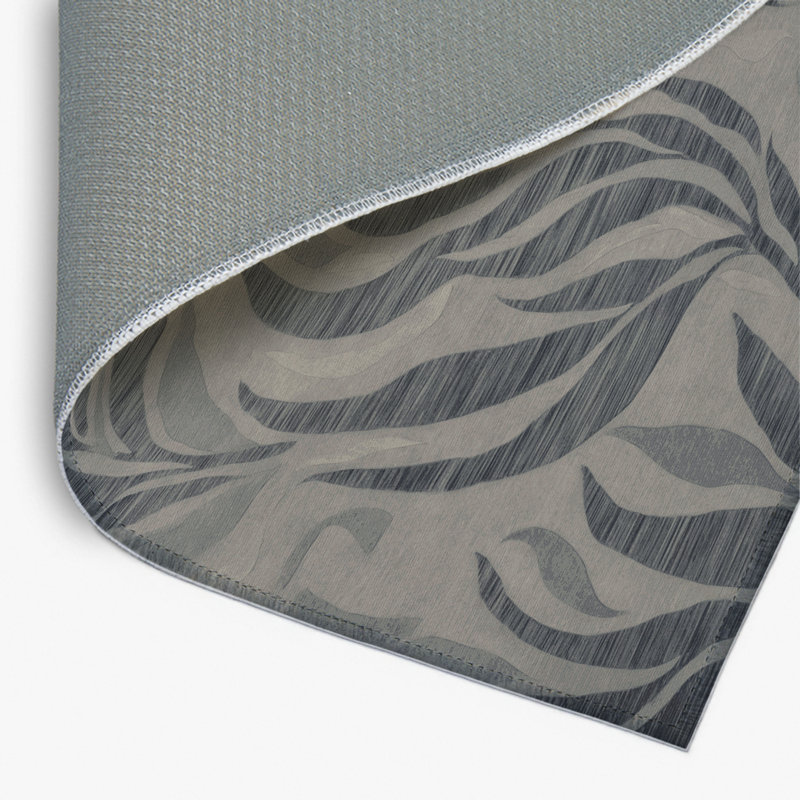 Tapis intérieur et extérieur gris Nature, Rectangulaire 2 pi x 3 pi