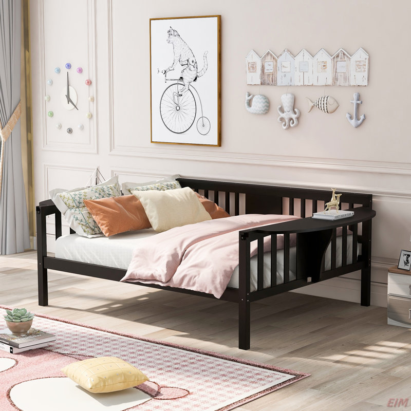 Daybed, Wood Slat Support, Lit double, Espresso