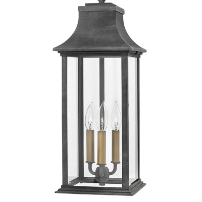 Grande lanterne suspendue d'extérieur 3 lumières Adair