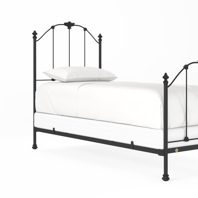 171 Country French Bed | Complete Standard, Twin, Gunmetal