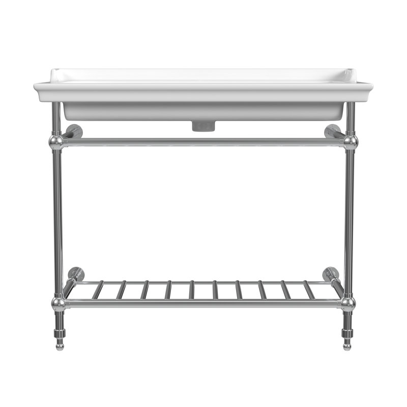 Valarte 39.2'' L Bathroom Sink, Single
