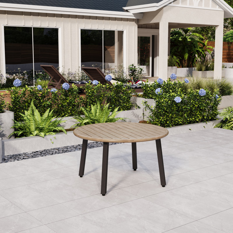 Table, 17.7" H x 32" W x 32" D
