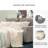 New Britain 85" Square Arm Sofa Bed-1905123341