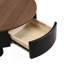 Ensemble de 2 tables basses gigognes rondes avec tiroir de rangement, table centrale-1283180949