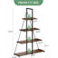 142.98cm H x 101.52cm W Steel Bookcase-1999185894