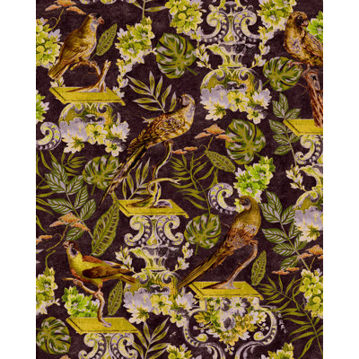 The Transylvanian Manor Floral Wallpaper Roll