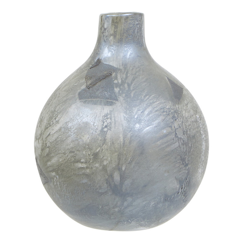 Ancey Glass Table Vase, 21cm H x 17cm W x 17cm D