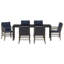 6 - Person Patio Dining Set Rectangular Table