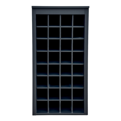Black Color Modular 32  Wine Bar Cabinet Buffet Cabinet