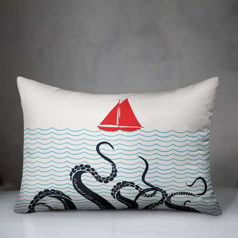  Coussin lombaire créature sous-marine, Pas de bourre