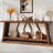 70.9" Extra Long Farmhouse 2-Tier Narrow Entryway Console Table For Living Room, Hallway, Foyer