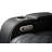 Fortuner Modern Style Upholstery Recliner Chair Made With Wood & Massage Function Included-Black