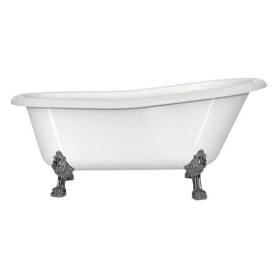 Roxburgh 67.13" x 31.88" Freestanding Soaking Bathtub