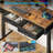 Electric Standing Desk With 3-tier Spacious Fabric Drawers, Height Adjustable Desk With Recessed Power Outlets, Sit Stand Table With Hidden Cable Management Tray-494546544