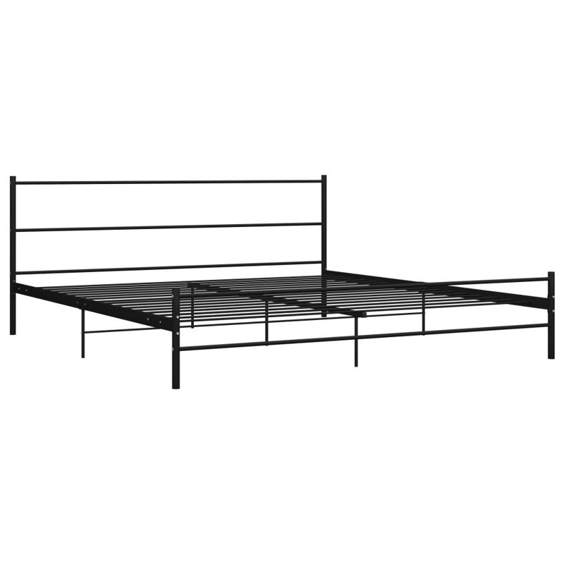 Del Mesa Metal Bed Frame, 180 x 200cm, black