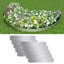 Boyer 19.9898cm H x 99.9998cm W Silver Metal Lawn Edging