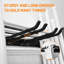 Armoire de rangement simple en acier (H 3,15 po x l 16 po x P 5,91 po)