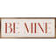 Rouge «Be Mine» sur blanc-866254886