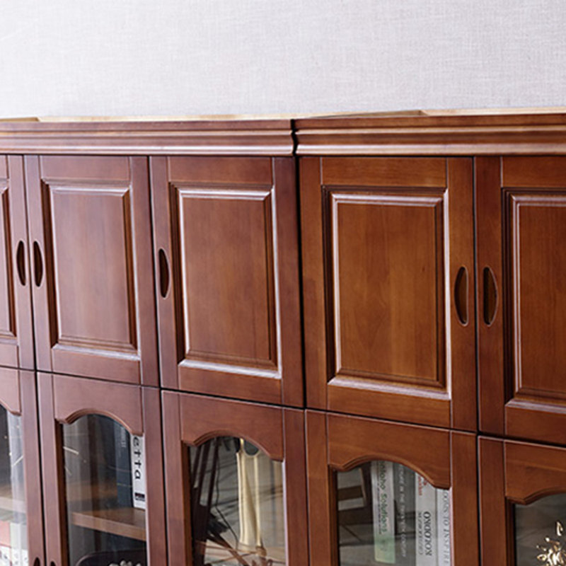 Classic and practical bookcase, (10 Shelves) 94.49"H x 78.74"W x 15.75"D