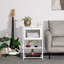Wael 15.8'' W Metal Nightstand-1280415224