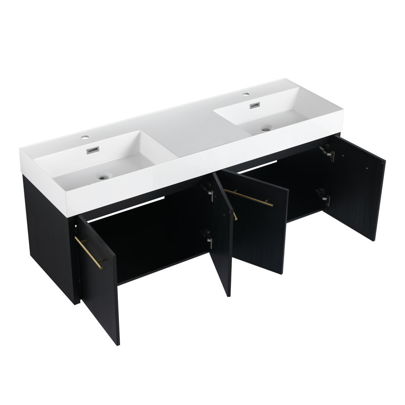 Collis Modern Wall-Mounted Vanity