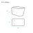 Concorde Wall-Hung Toilet Bundle 0.8/1.6 GPF Dual Flush With Flush Plate-108927933