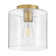Lydia Glass Semi Flush Mount