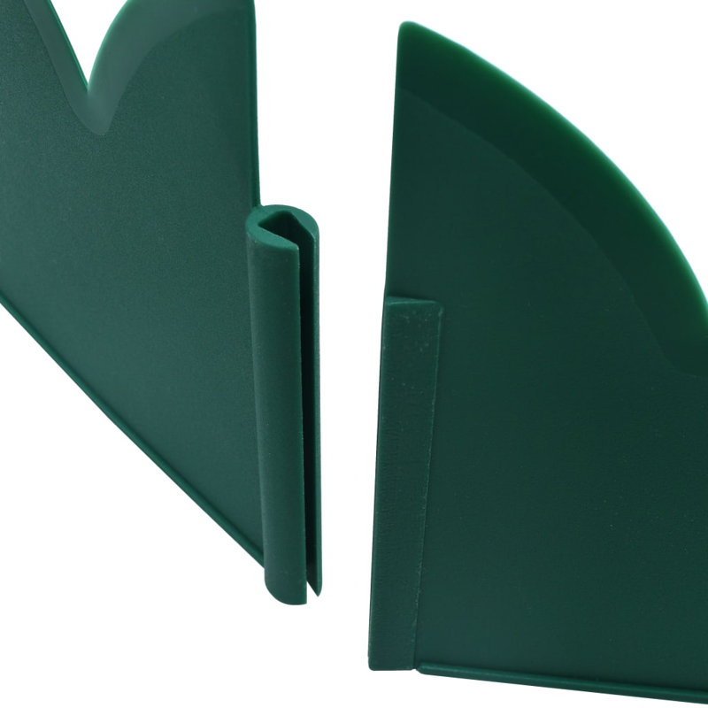Persea 15.24cm H x 65.024cm W Green Plastic Lawn Edging
