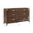Commode 6 tiroirs en bois massif avec 3 ensembles de séparateurs modulaires