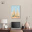 «Cactus Canvas Modern Landscape» par Art Remedy-113222113-113222124