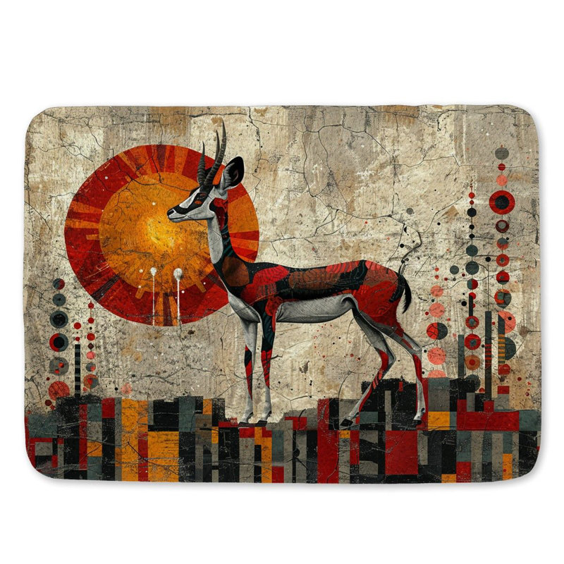 Tapis de bain en microfibre / microsuède Layvonne, L 17 po x L 24 po