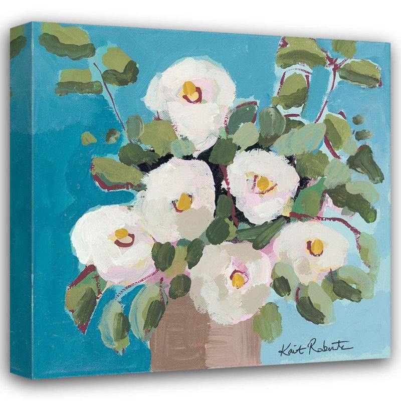 Lark Manor™ Roberts, Kait Gallery Wrapped Canvas Art Titled: I Get Butterflies, 36" H x 36" W