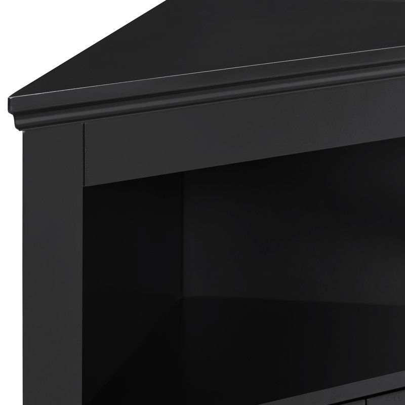 armoire de buffet, armoire d'angle, armoire de coin de plancher de salle de bain avec portes et tablettes, cuisine, salon, armoire de rangement autoportante pour salle de bain
