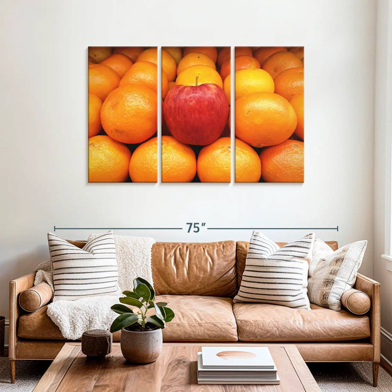Yarlin Apple Among Oranges, 36" H x 57" W