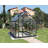 Palram Canopia Harmony 6 x 8 ft. DIY Greenhouse Kit, Gray Frame Clear Panel Polycarbonate Greenhouse with Roof Vent, Walk-in Green House for Outside Garden Backyard-88632534-125118906