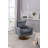 360-Degree Swivel Accent Chair with a Pillow-2068247689