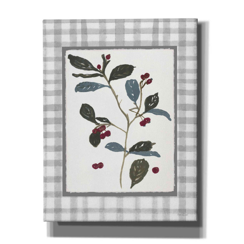 Floral Medley 4 par Stellar Design Studio - peinture sur toile tendue, H 34 po x l 26 po x P 1,5 po