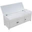 Banc de rangement rembourré avec armoire-381537198