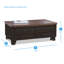Table basse à plateau relevable Elgin-1790603329
