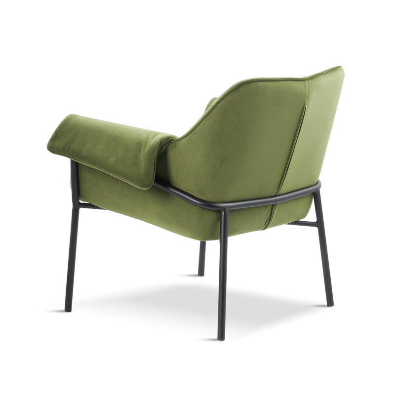 Maraia Upholstered Armchair, Olive Green