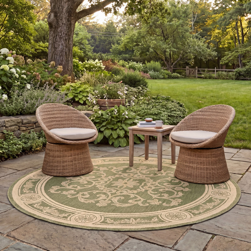 Galena Performance Oriental Indoor/Outdoor Area Rug