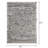 Raghdah Washable Oriental Indoor Rug-155917363