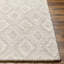 Tapis rectangulaire beige en polyester / laine Rhorer-1843821991