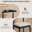 Solid Wood Dining Chairs With Curved Wide Backrest, Farmhouse Kitchen Side Chairs-999225194