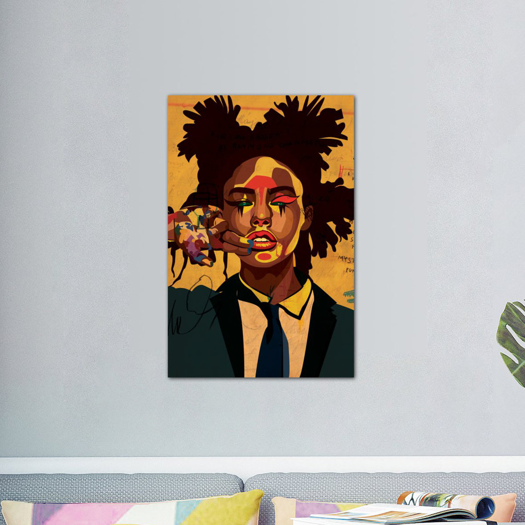 " Painter Girl " by Dai Chris Art East Urban Home 