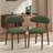 Maylon Upholstered Solid Wood Frame Side Chairs-1792095339
