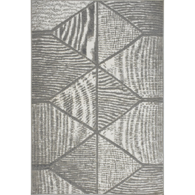 Khem Geometric Indoor Rug, Runner 2'6" x 8'