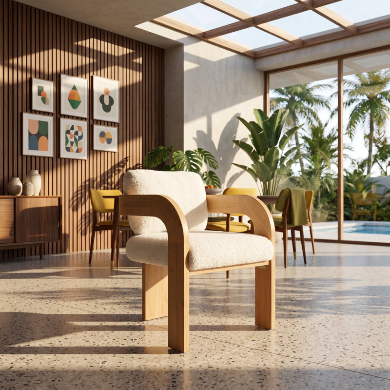 Chaises de salle à manger en bois massif l 24 po x P 24,5 po x H 30,75 po Christopher Knight Home, White/Brown
