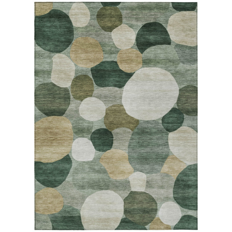 Machine Washable Indoor/Outdoor Chantille ACN2375 Geometric Rug, Rectangle 8' x 10'